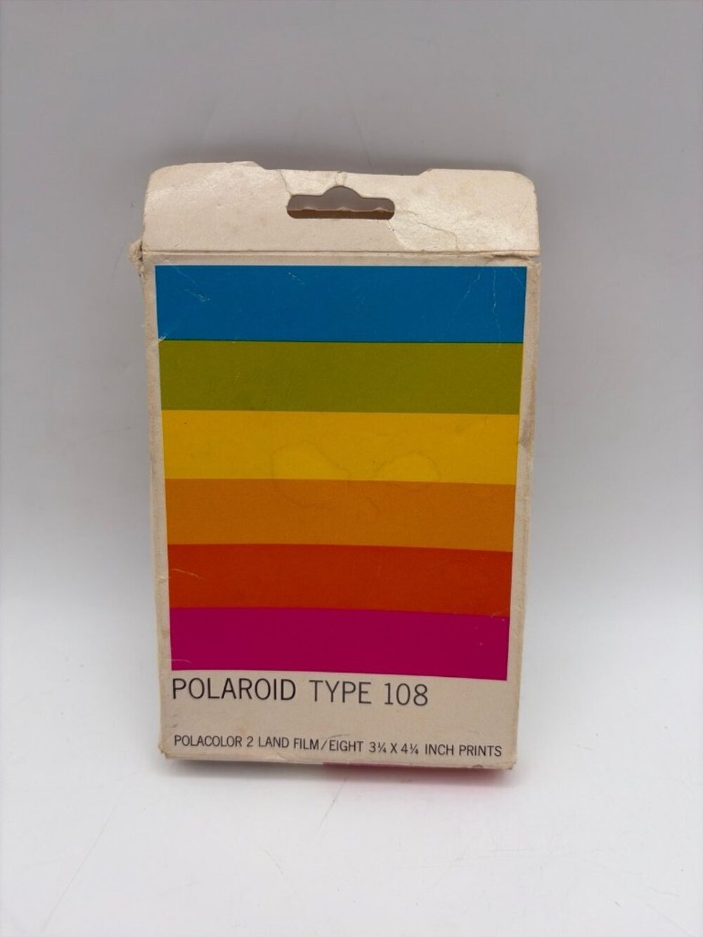 Polaroid Land Film Type 108 Polacolor Exp Aug 1979 Open Box Film Sealed